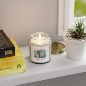 ‘Book Hoarder’ Scented Candles (4oz, 9oz) - Image 3