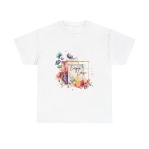 Euryia Larsen Flowers Unisex Heavy Cotton Tee