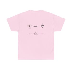 Euryia Larsen Flowers Logos Unisex Heavy Cotton Tee - Image 22